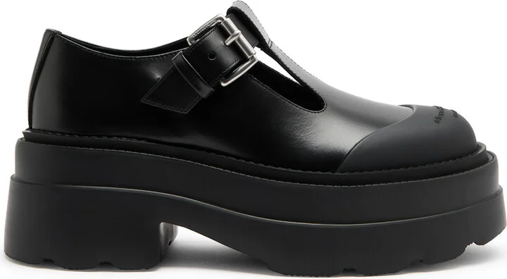 Alexander Wang Tova 65 Leather Platform Mary Jane Shoes