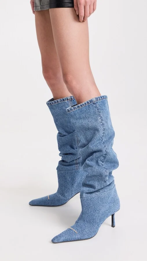 Alexander Wang Viola 65 Slouch Boots - Image 2