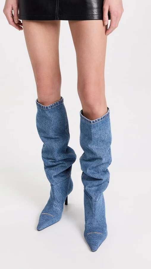 Alexander Wang Viola 65 Slouch Boots - Image 3
