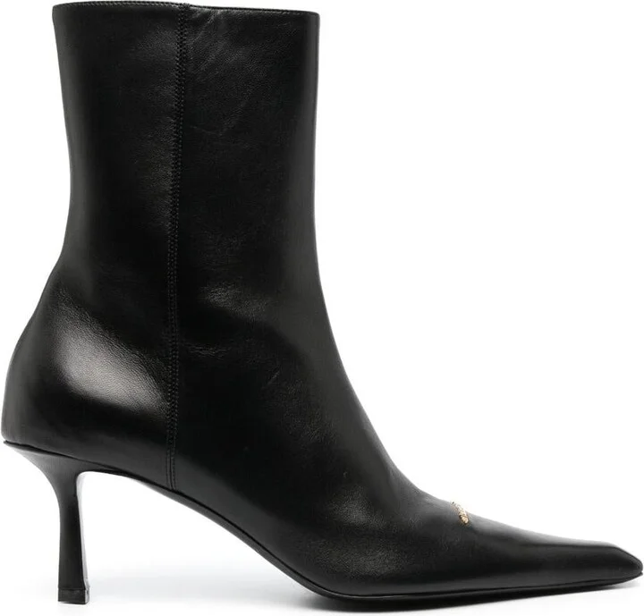 Alexander Wang Viola 65 Zip Bootie Shoes