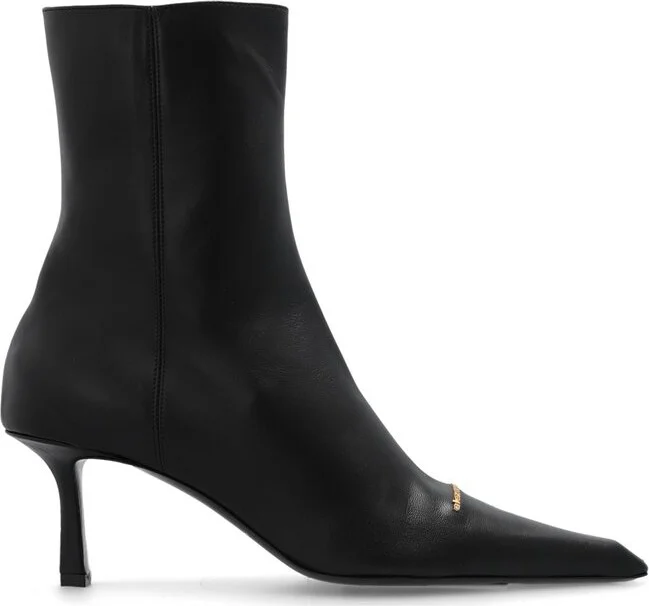 Alexander Wang Viola Pointed-Toe Ankle Boots