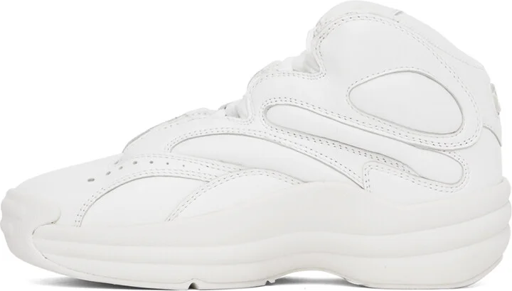 Alexander Wang White AW Hoop Sneakers - Image 3