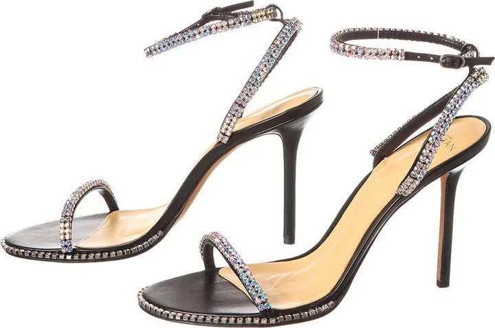 Alexandre Birman Agnes Leather Sandal (Authentic Pre-Loved) - Image 2