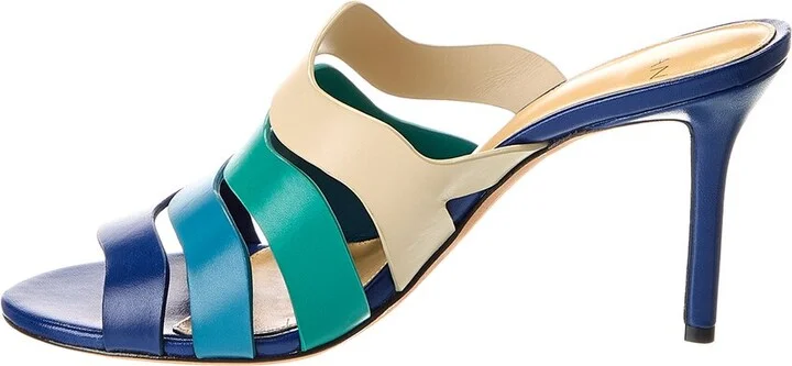 Alexandre Birman Aila 85 Leather Mule - Image 2