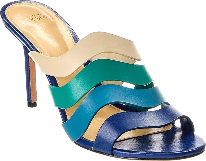 Alexandre Birman Aila 85 Leather Mule