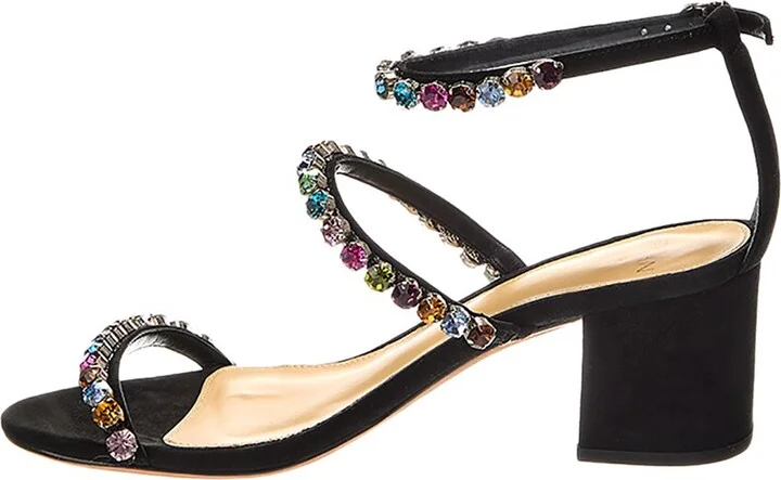 Alexandre Birman Alexa Crystals 60 Suede Sandal - Image 2