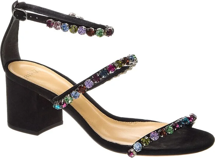 Alexandre Birman Alexa Crystals 60 Suede Sandal