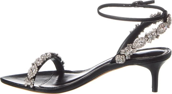 Alexandre Birman Aurora Crystal 50 Leather Sandal - Image 2