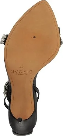 Alexandre Birman Aurora Crystal Sandal 100 Women's Sandals Black : 9 M, Leather - Image 3