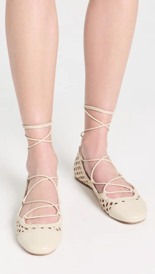 Alexandre Birman Ballerina Tresse Flats - Image 5