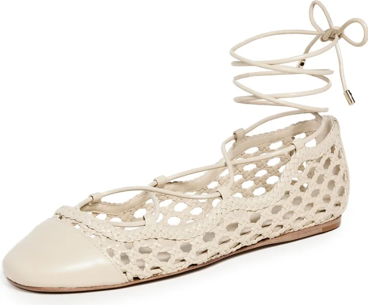 Alexandre Birman Ballerina Tresse Flats