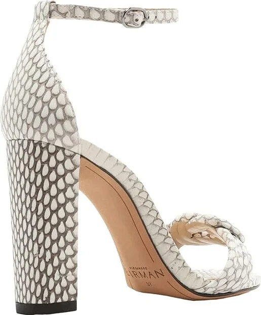Alexandre Birman Chiara 90 Block Exotic Women's Shoes Natural : 6 M - Image 4