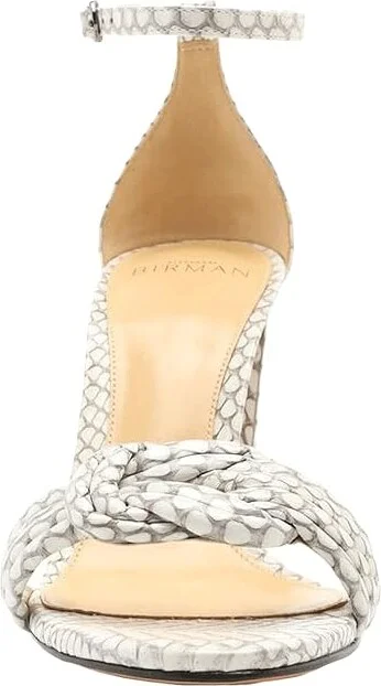 Alexandre Birman Chiara 90 Block Exotic Women's Shoes Natural : 6 M - Image 5