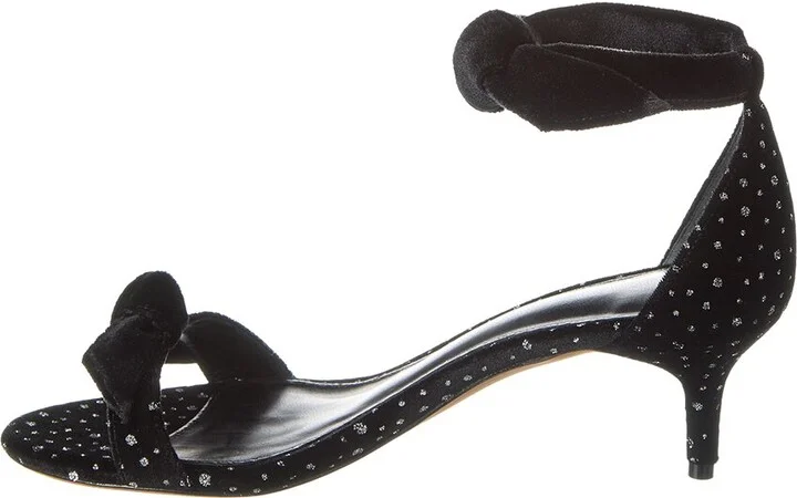 Alexandre Birman Clarita 50 Velvet Sandal - Image 2