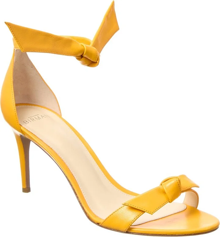 Alexandre Birman Clarita 75 Leather Sandal