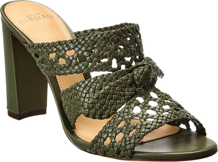Alexandre Birman Clarita 90 Leather Sandal