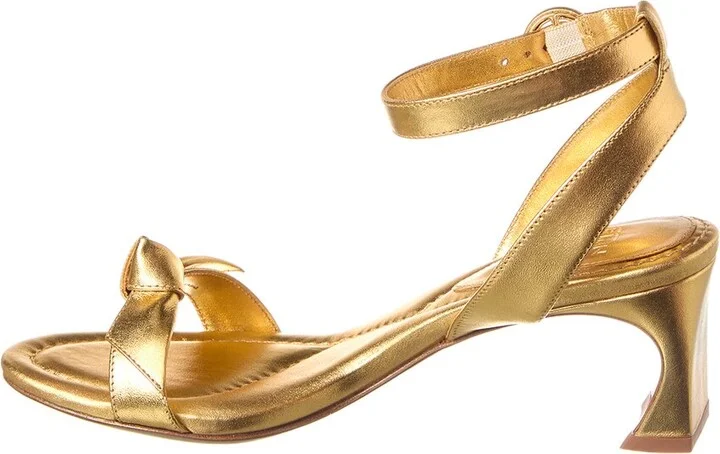 Alexandre Birman Clarita Bar Heel 60 Leather Sandal - Image 2