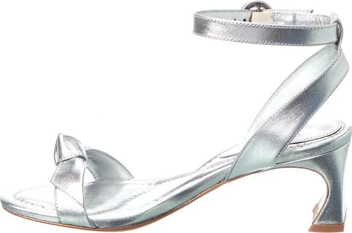 Alexandre Birman Clarita Bar Heel 60 Leather Sandal - Image 2