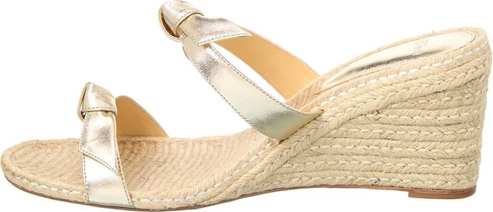 Alexandre Birman Clarita Braided Leather Wedge Sandal - Image 2
