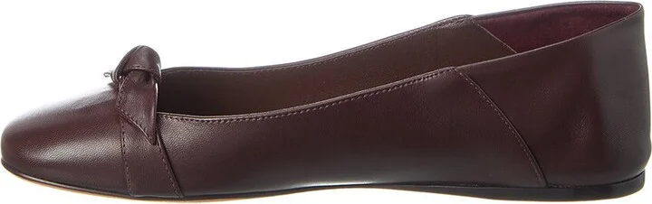 Alexandre Birman Clarita Collapsible Leather Flat - Image 2
