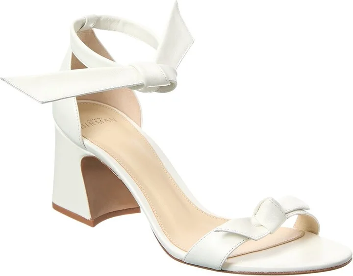 Alexandre Birman Clarita Curve 60 Leather Sandal