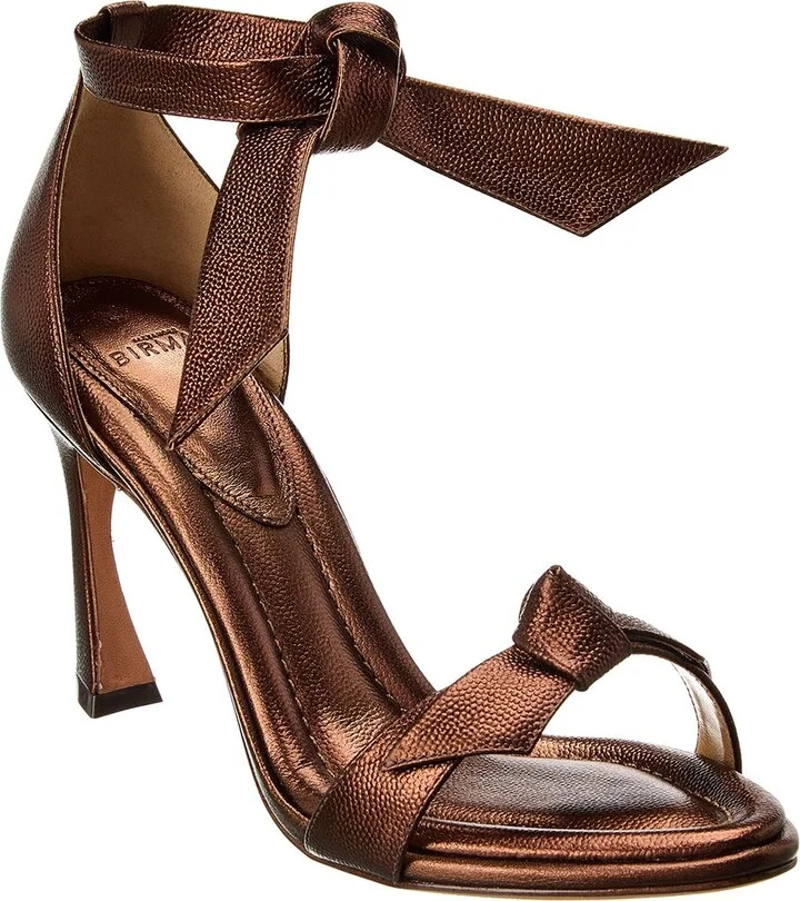 Alexandre Birman Clarita Doppia Soletta 85 Leather Sandal