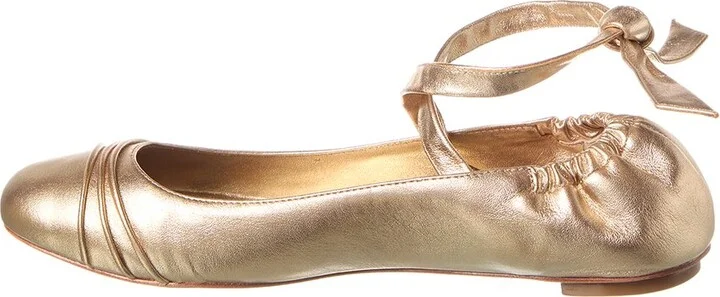 Alexandre Birman Clarita Leather Ballet Flat - Image 2
