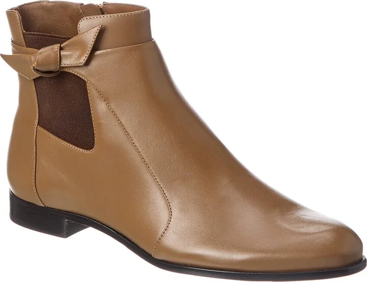 Alexandre Birman Clarita Leather Chelsea Boot