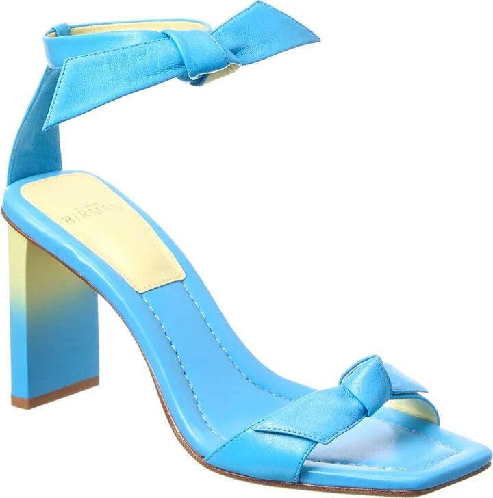Alexandre Birman Clarita Pillar 85 Leather Sandal