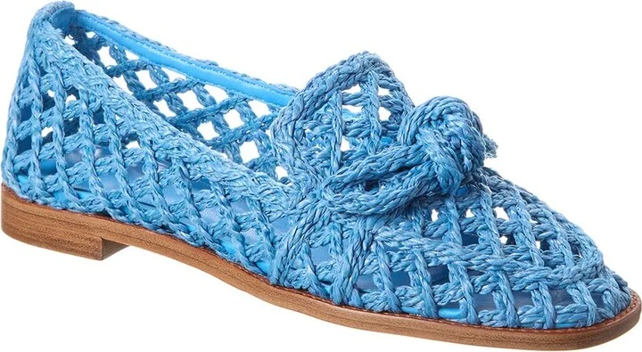 Alexandre Birman Clarita Raffia Flat