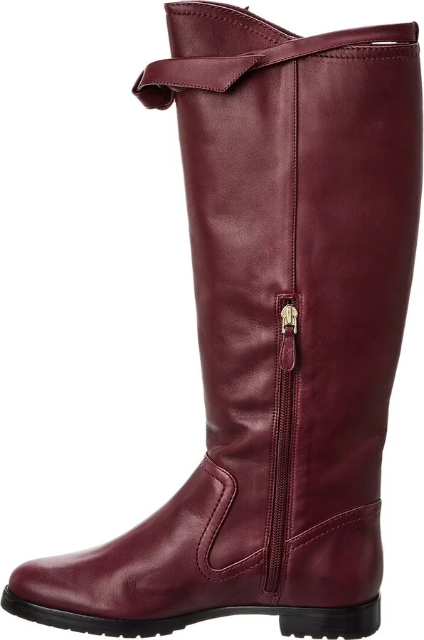 Alexandre Birman Clarita Saddlery Leather Knee-High Boot - Image 2