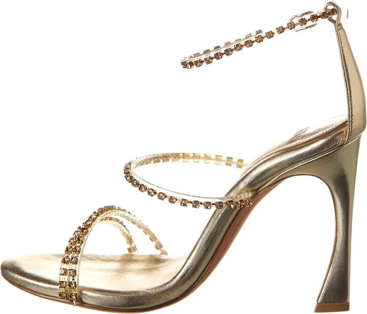 Alexandre Birman Dolores 100 Leather & Vinyl Sandal - Image 2