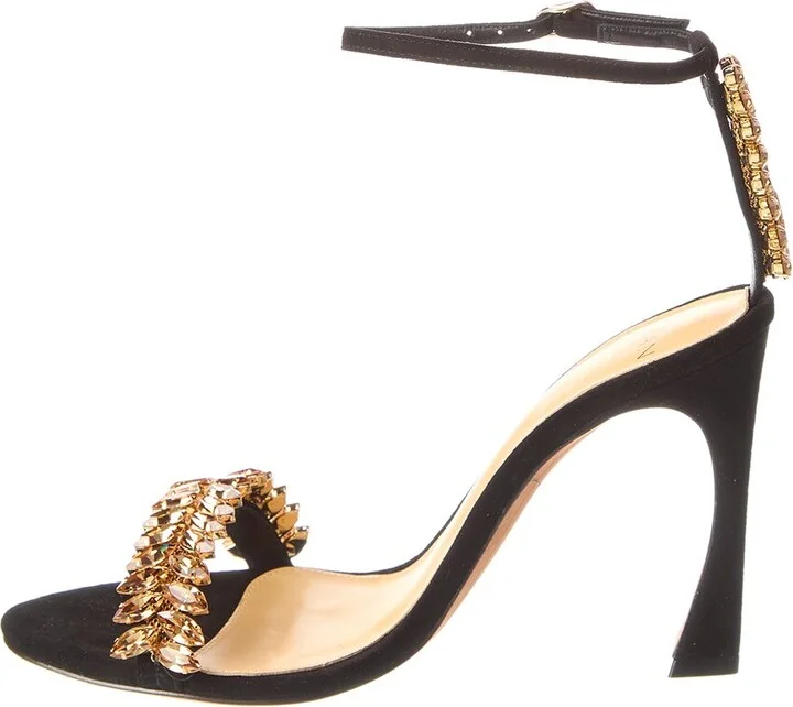 Alexandre Birman Elina 105 Suede Sandal - Image 2