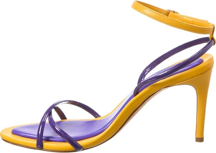 Alexandre Birman Elisa 85 Sandal Leather Sandal - Image 2