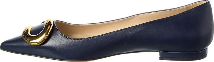 Alexandre Birman Harper Leather Flat - Image 2