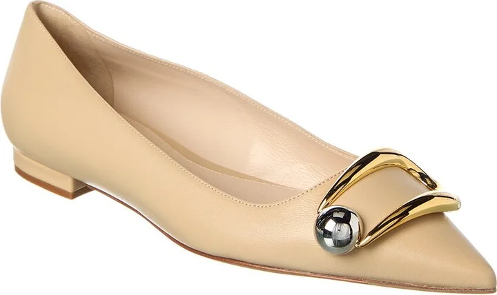Alexandre Birman Harper Leather Flat