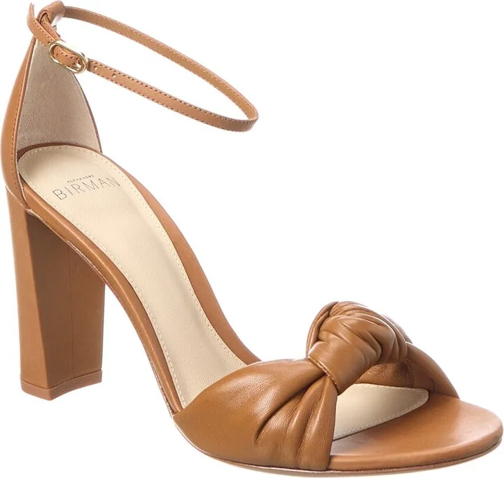 Alexandre Birman Kace Block 90 Leather Sandal
