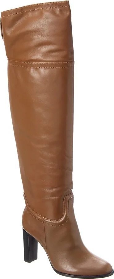 Alexandre Birman Lauren 90 Leather Over-The-Knee Boot
