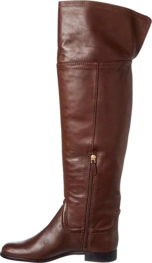 Alexandre Birman Lauren Leather Over-The-Knee Boot - Image 2