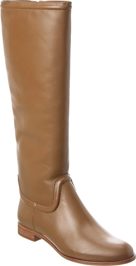 Alexandre Birman Lauren Leather To-The-Knee Boot