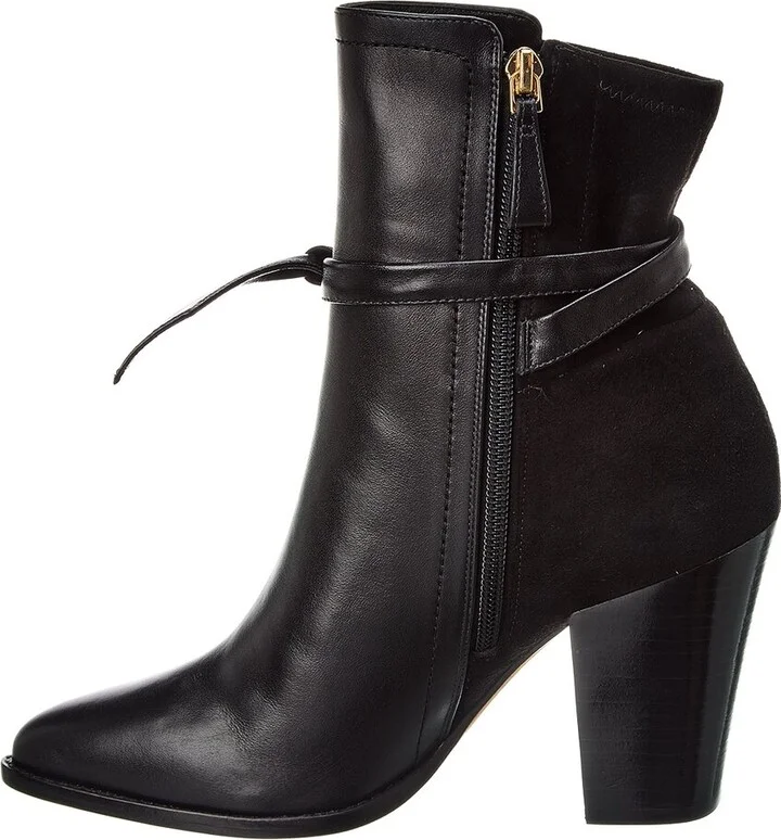 Alexandre Birman Leather & Suede Booties - Image 2