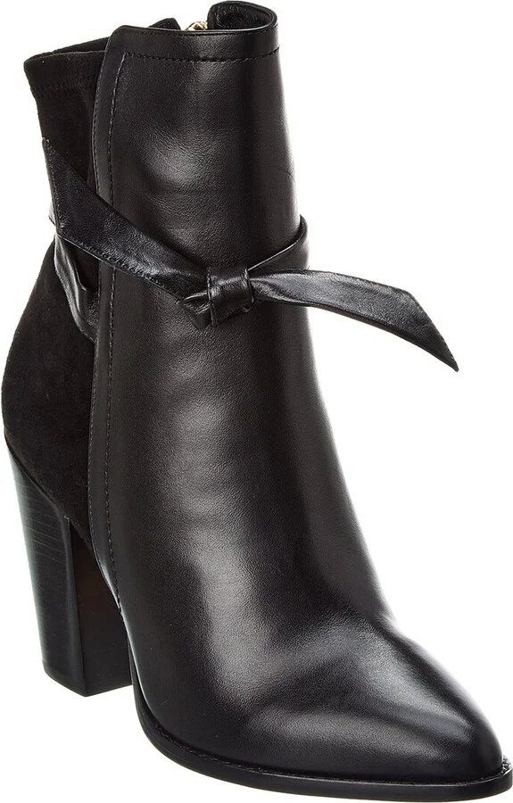 Alexandre Birman Leather & Suede Booties
