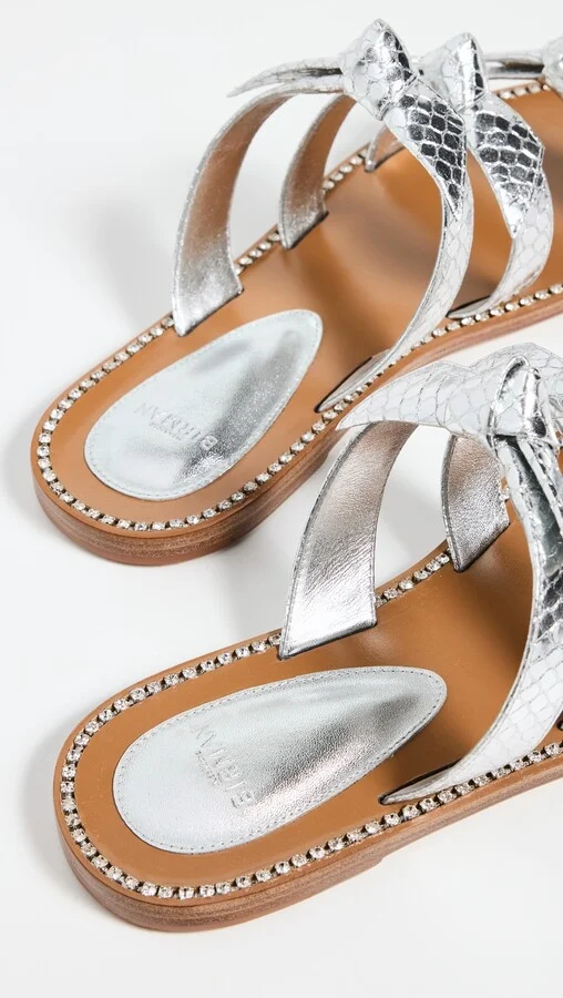 Alexandre Birman Lolita Crystal Flats - Image 3