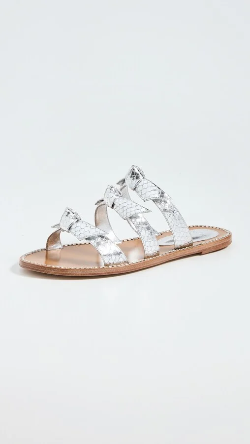 Alexandre Birman Lolita Crystal Flats - Image 5