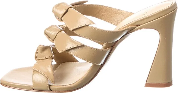 Alexandre Birman Lolita Square 90 Leather Sandal - Image 2