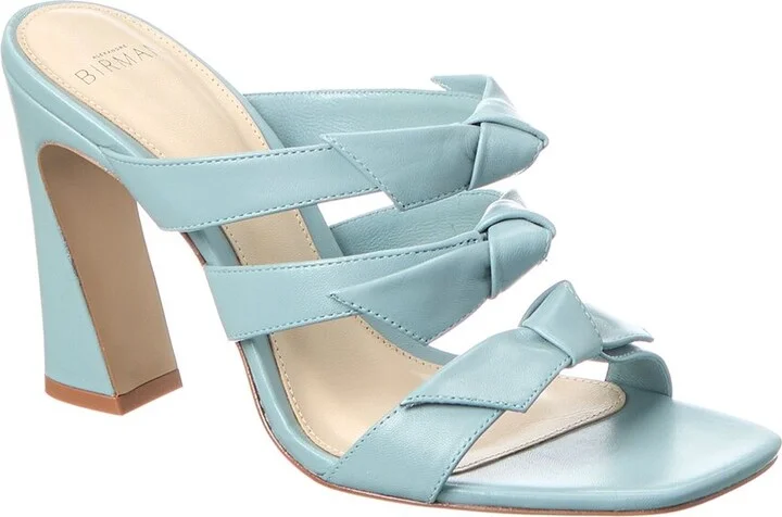 Alexandre Birman Lolita Square 90 Leather Sandal