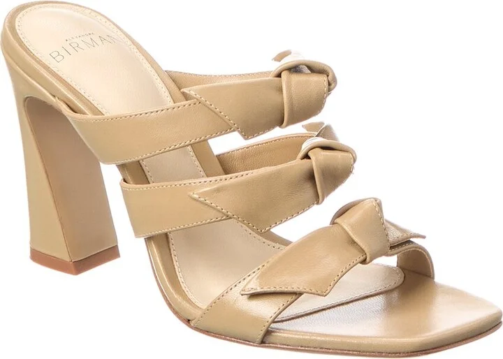 Alexandre Birman Lolita Square 90 Leather Sandal
