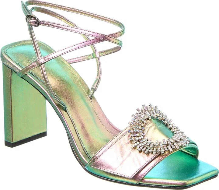Alexandre Birman Madelina Pillar 85 Leather Sandal