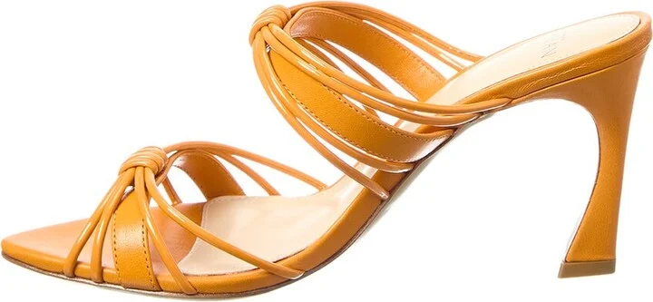 Alexandre Birman Malena 85 Leather Mule - Image 2