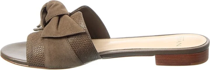 Alexandre Birman Maxi Clarita Leather & Suede Sandal - Image 2